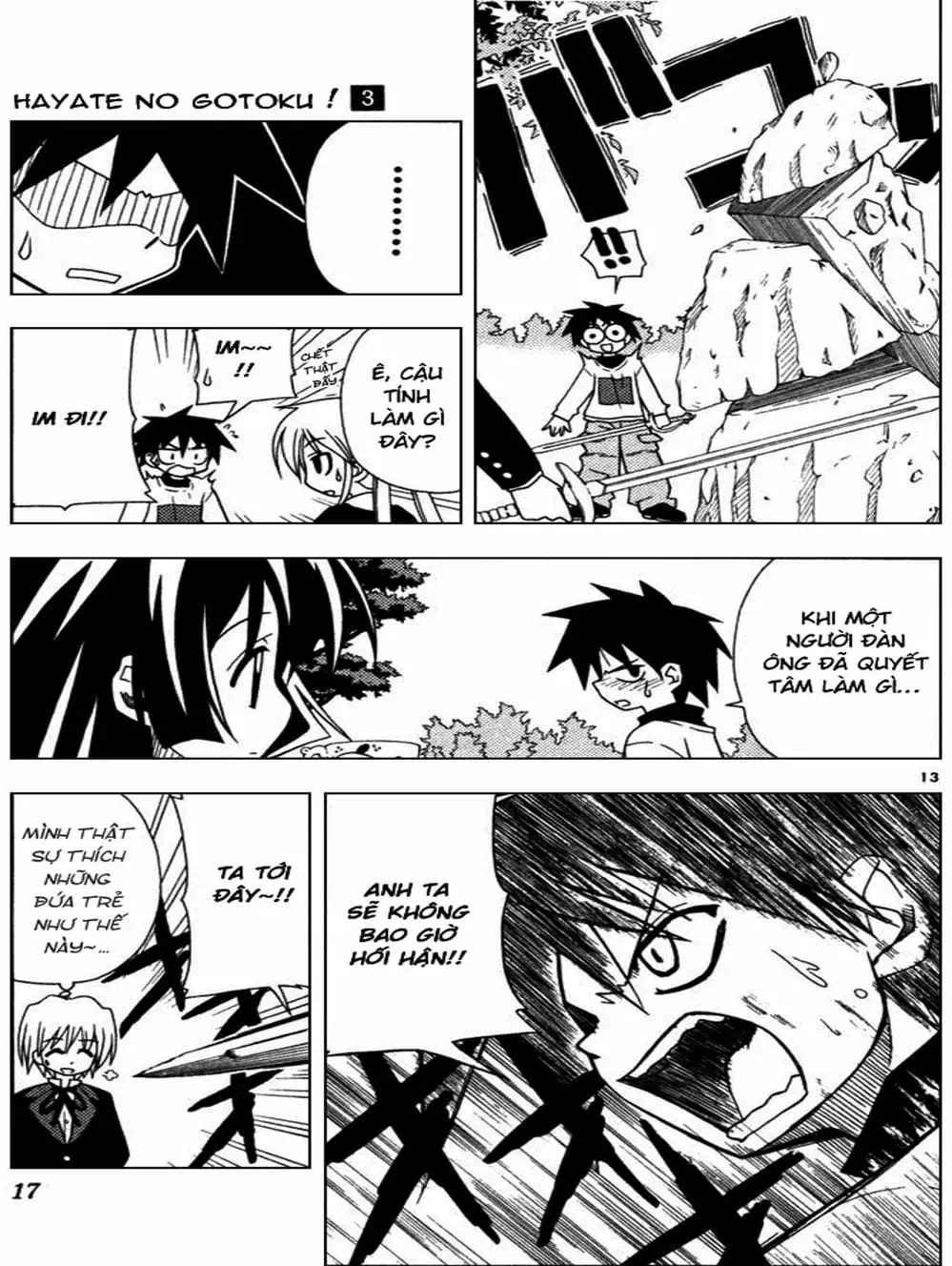 Truyện Tranh Chàng Quản Gia - Hayate No Gotoku trang 4
