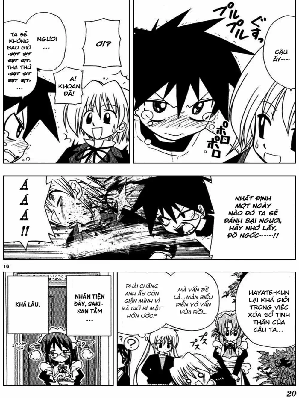 Truyện Tranh Chàng Quản Gia - Hayate No Gotoku trang 4