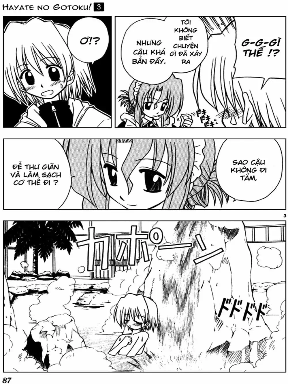 Truyện Tranh Chàng Quản Gia - Hayate No Gotoku trang 4