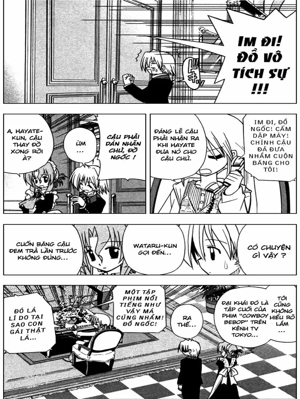 Truyện Tranh Chàng Quản Gia - Hayate No Gotoku trang 4