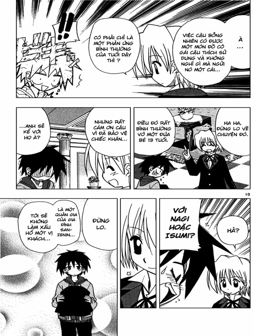 Truyện Tranh Chàng Quản Gia - Hayate No Gotoku trang 4