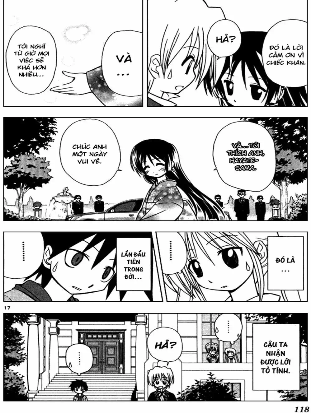 Truyện Tranh Chàng Quản Gia - Hayate No Gotoku trang 4