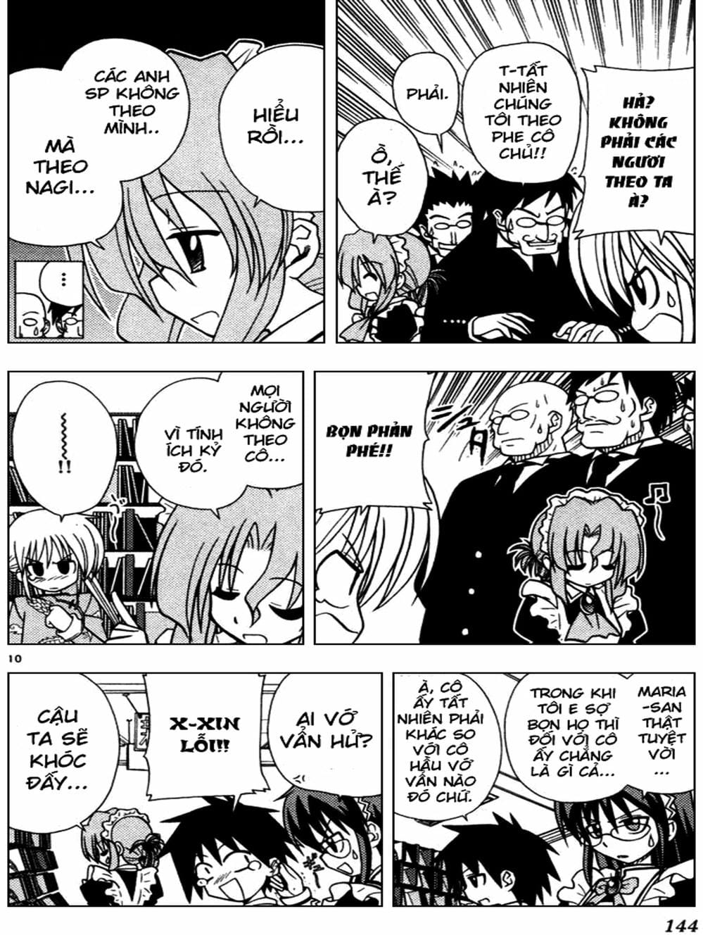 Truyện Tranh Chàng Quản Gia - Hayate No Gotoku trang 4