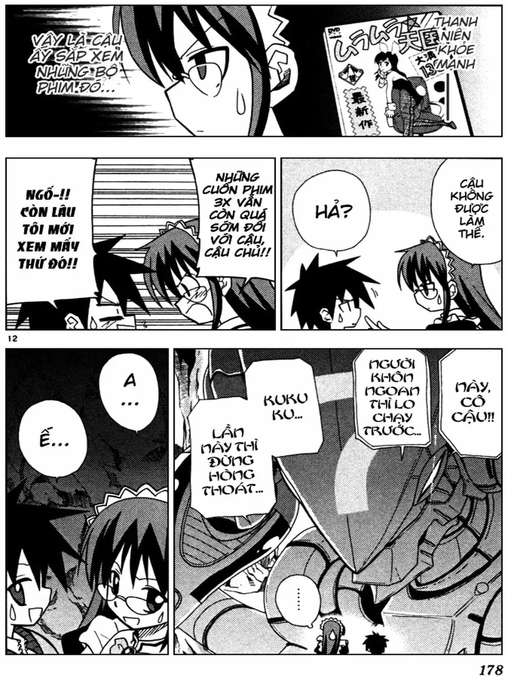 Truyện Tranh Chàng Quản Gia - Hayate No Gotoku trang 4