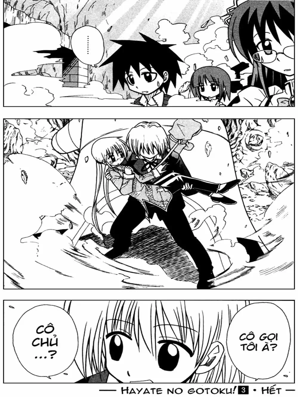 Truyện Tranh Chàng Quản Gia - Hayate No Gotoku trang 4