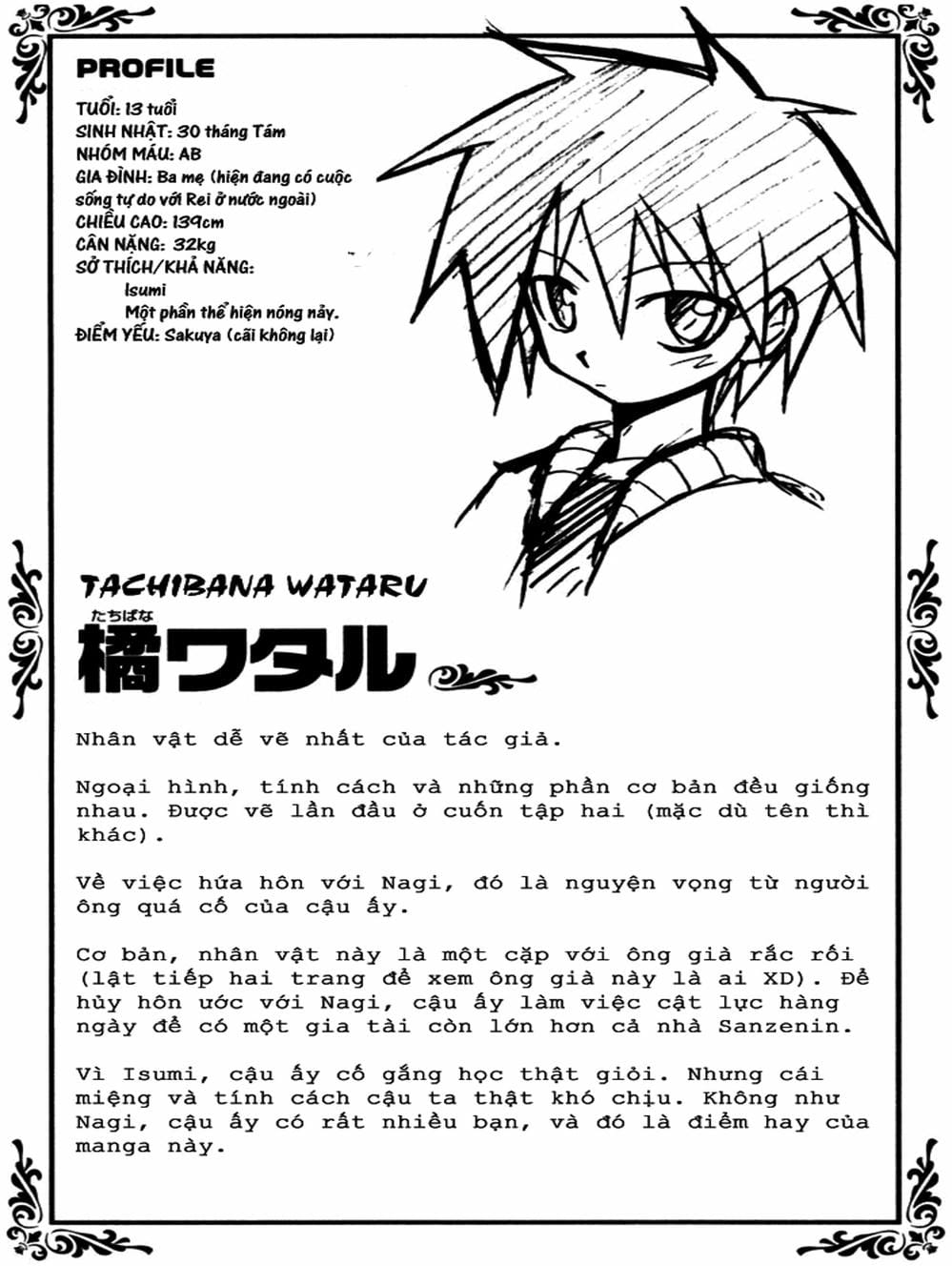 Truyện Tranh Chàng Quản Gia - Hayate No Gotoku trang 4