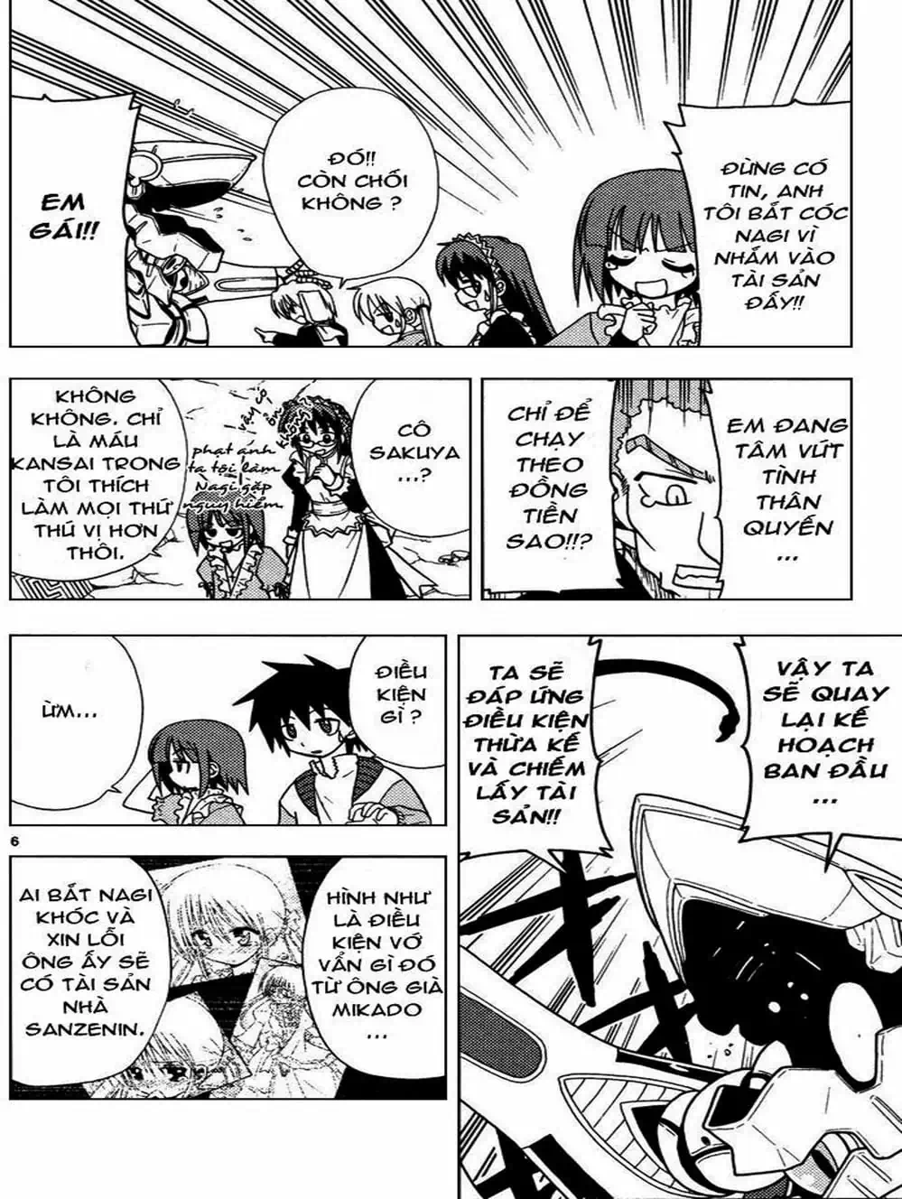 Truyện Tranh Chàng Quản Gia - Hayate No Gotoku trang 4