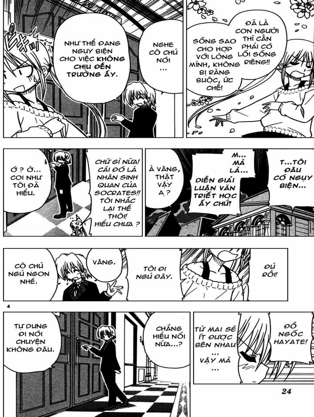 Truyện Tranh Chàng Quản Gia - Hayate No Gotoku trang 4