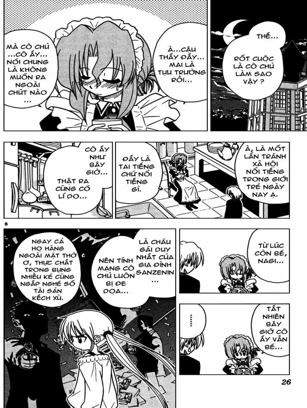 Truyện Tranh Chàng Quản Gia - Hayate No Gotoku trang 4