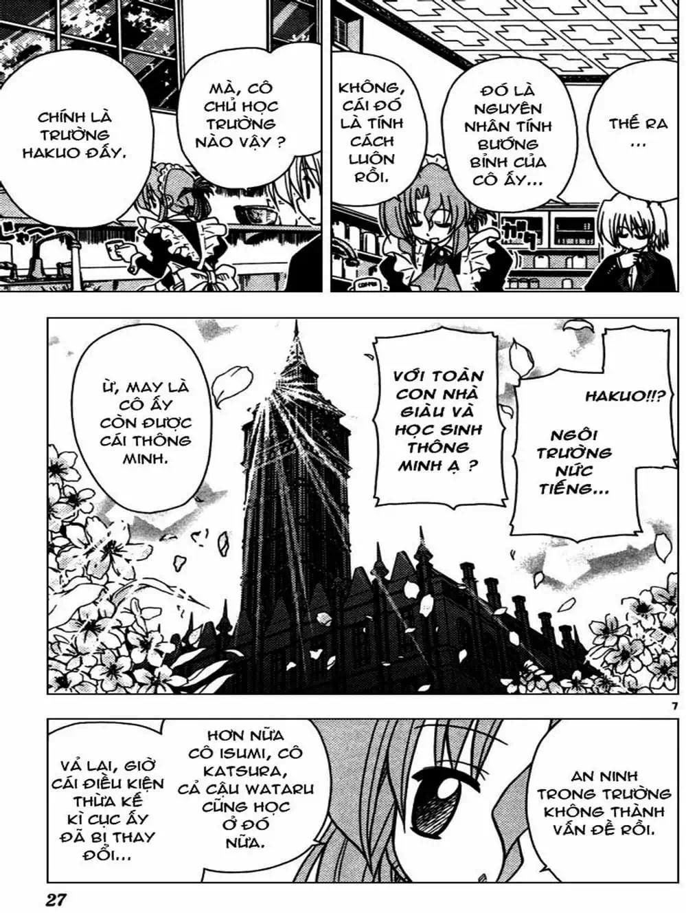 Truyện Tranh Chàng Quản Gia - Hayate No Gotoku trang 4