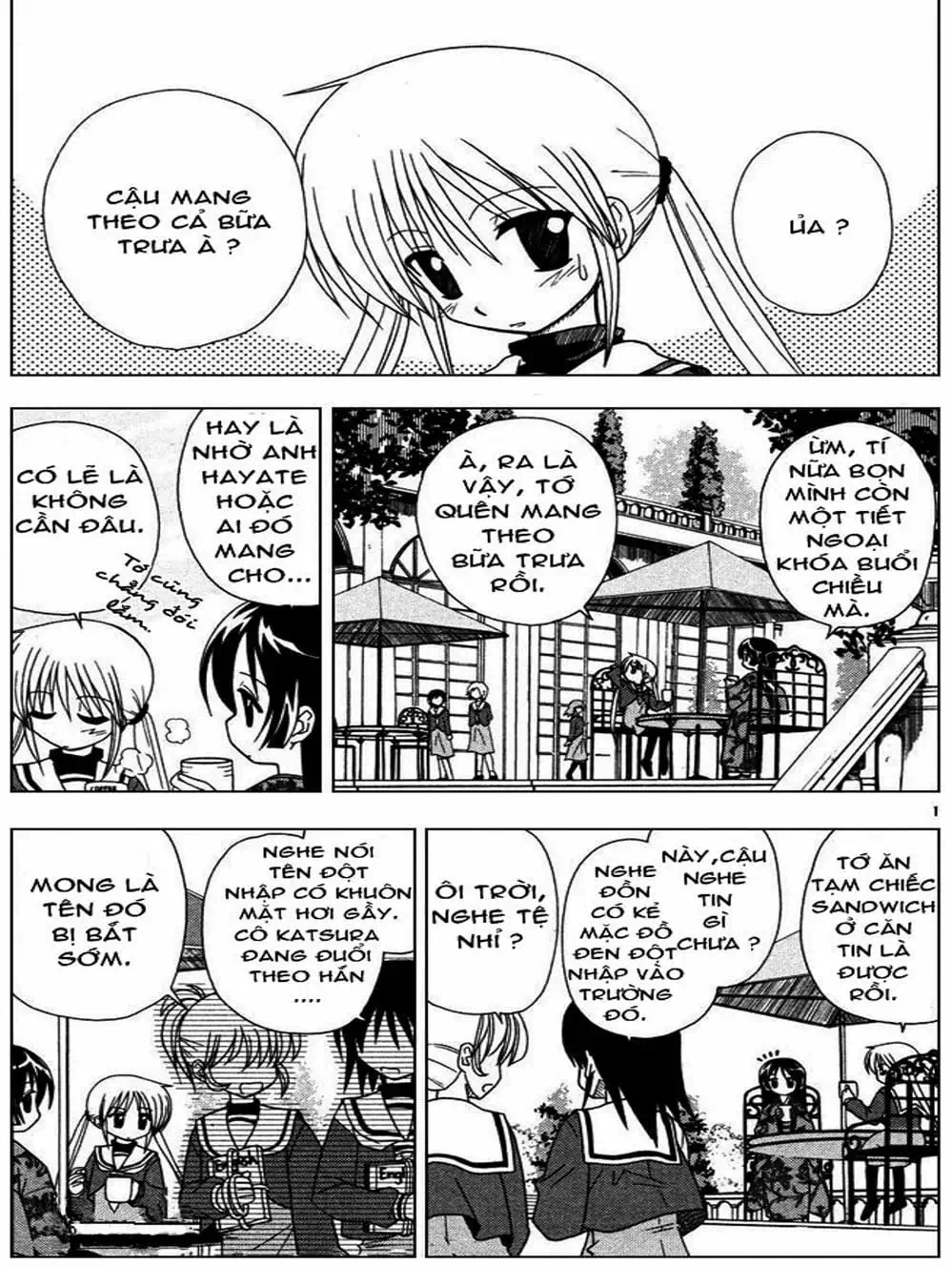 Truyện Tranh Chàng Quản Gia - Hayate No Gotoku trang 4