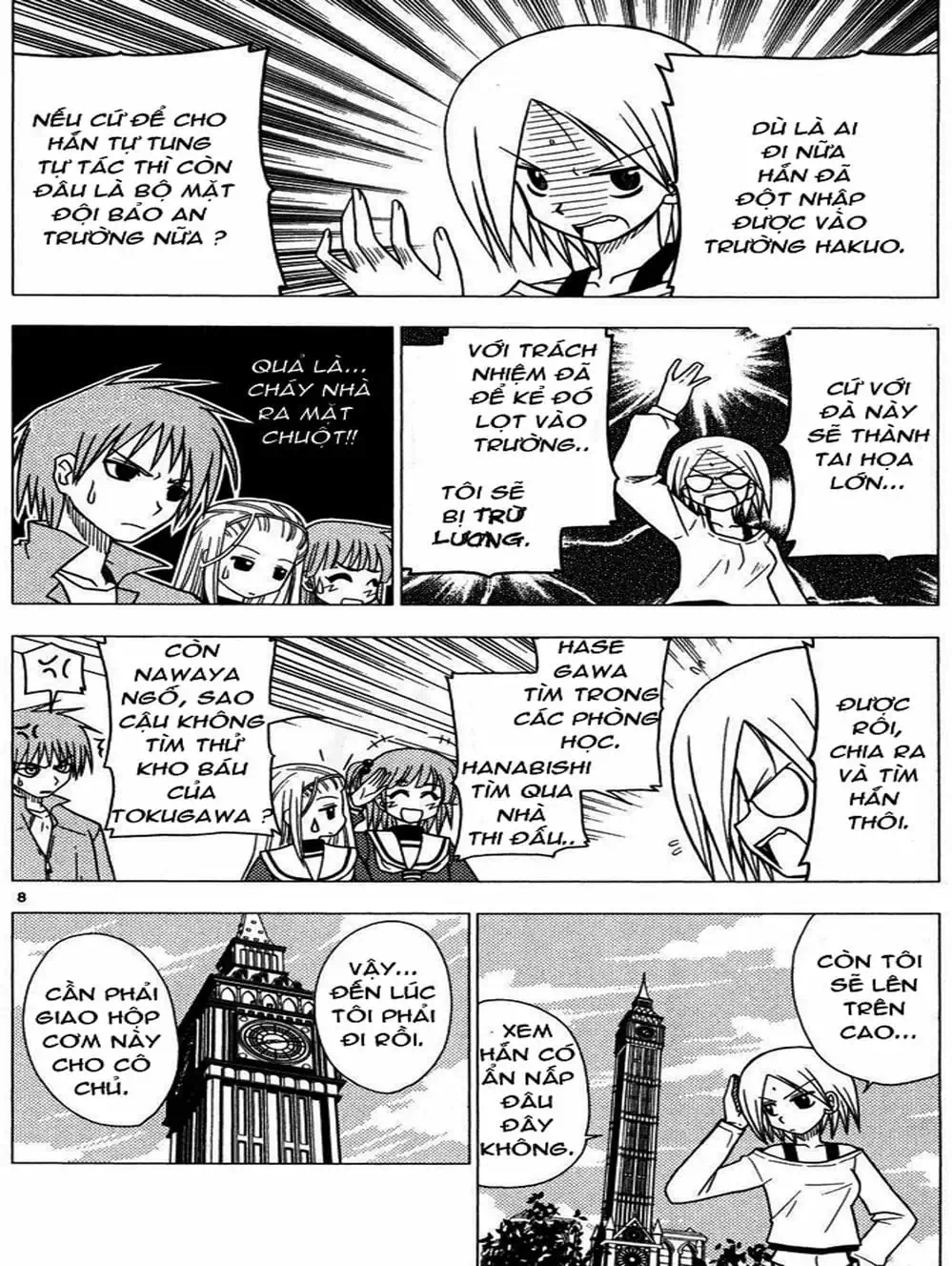 Truyện Tranh Chàng Quản Gia - Hayate No Gotoku trang 4