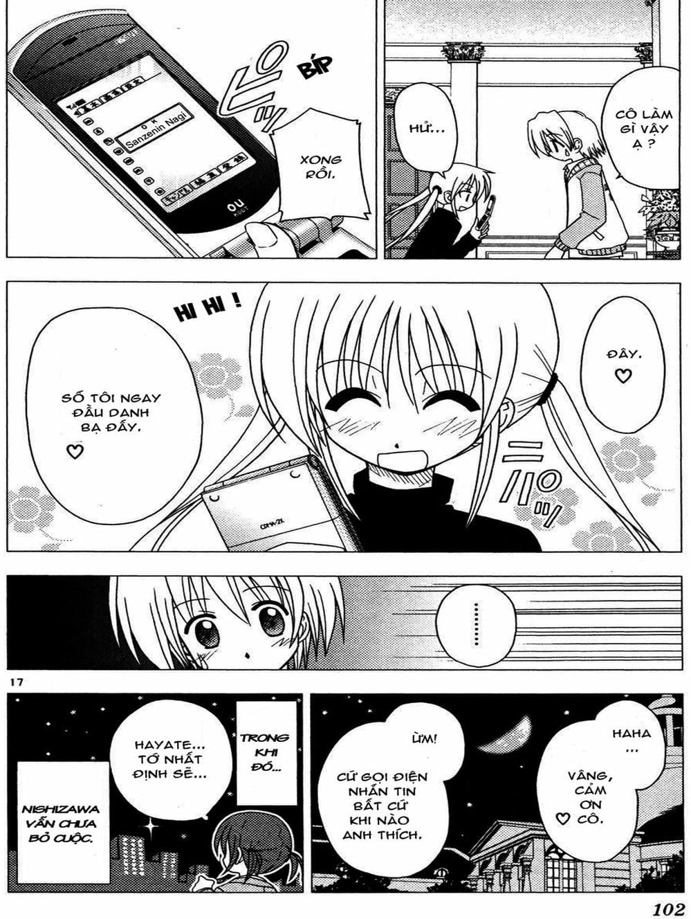 Truyện Tranh Chàng Quản Gia - Hayate No Gotoku trang 4