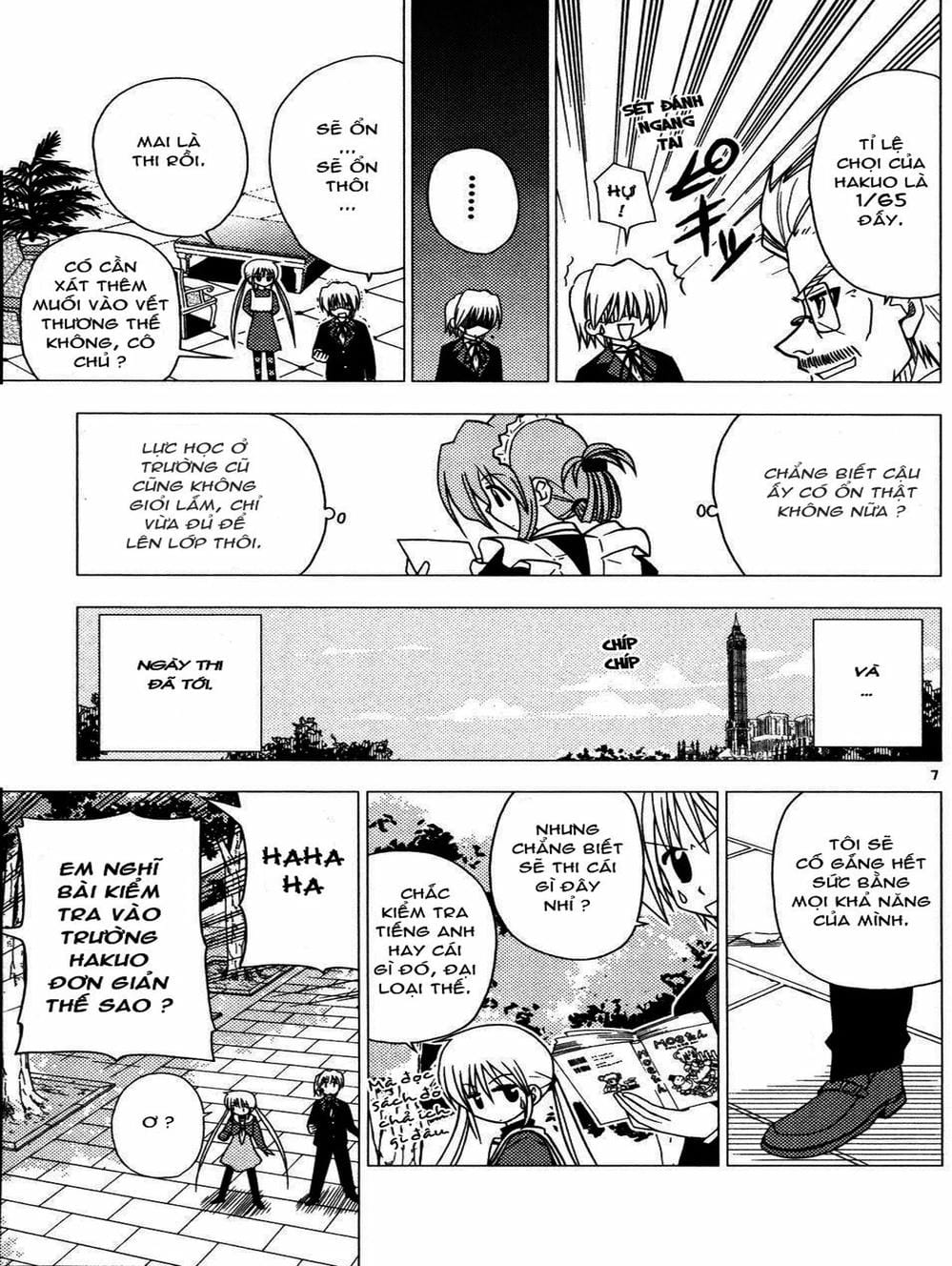 Truyện Tranh Chàng Quản Gia - Hayate No Gotoku trang 4