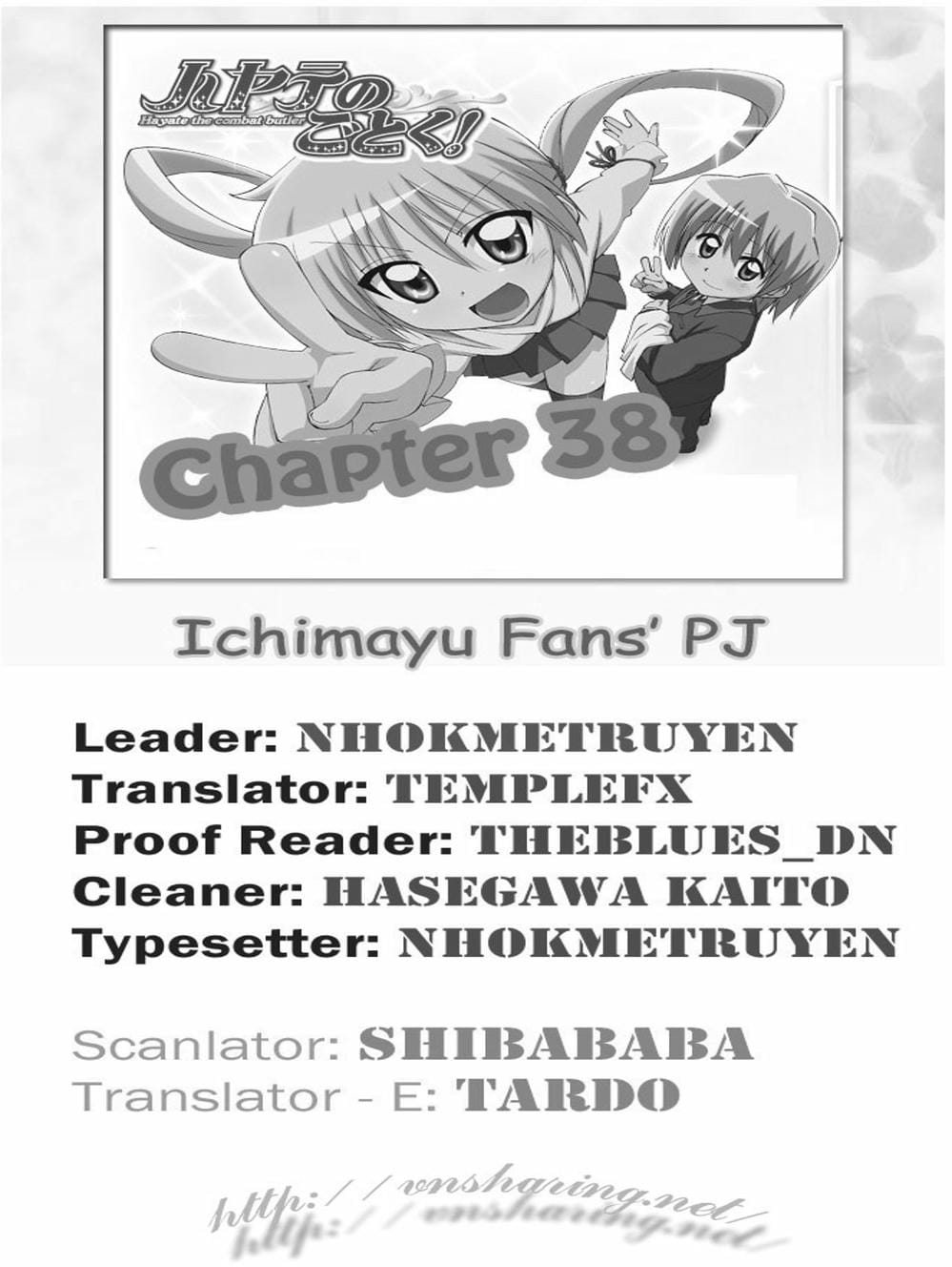 Truyện Tranh Chàng Quản Gia - Hayate No Gotoku trang 4