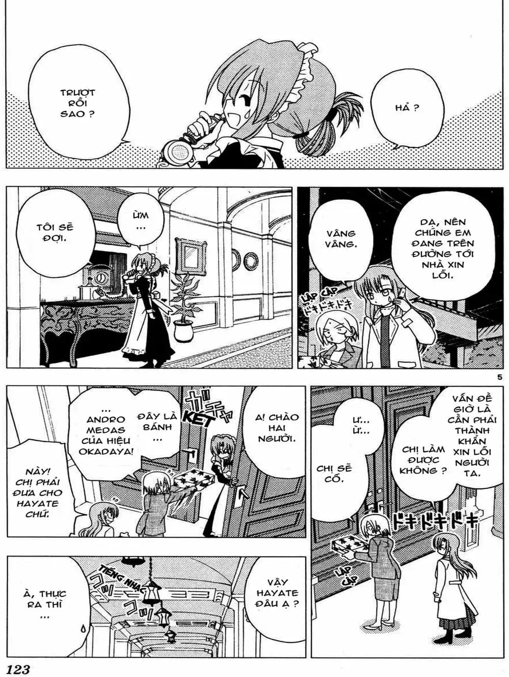 Truyện Tranh Chàng Quản Gia - Hayate No Gotoku trang 4