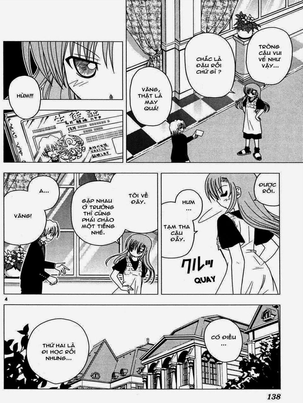Truyện Tranh Chàng Quản Gia - Hayate No Gotoku trang 4