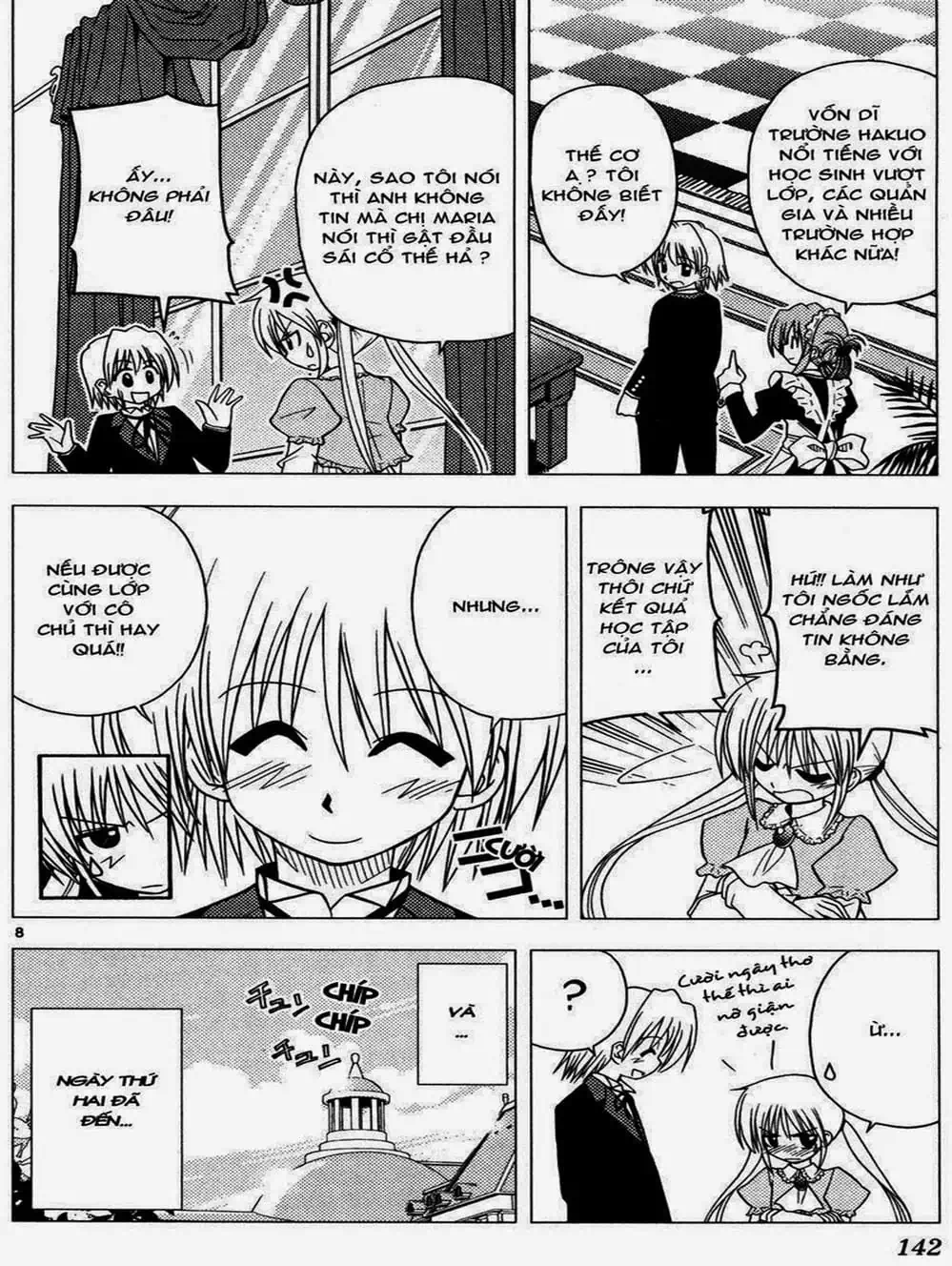 Truyện Tranh Chàng Quản Gia - Hayate No Gotoku trang 4