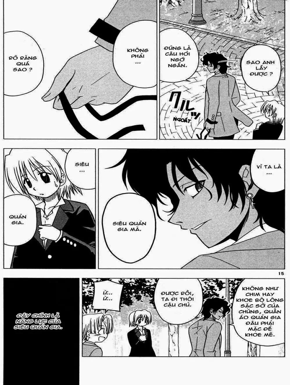 Truyện Tranh Chàng Quản Gia - Hayate No Gotoku trang 4