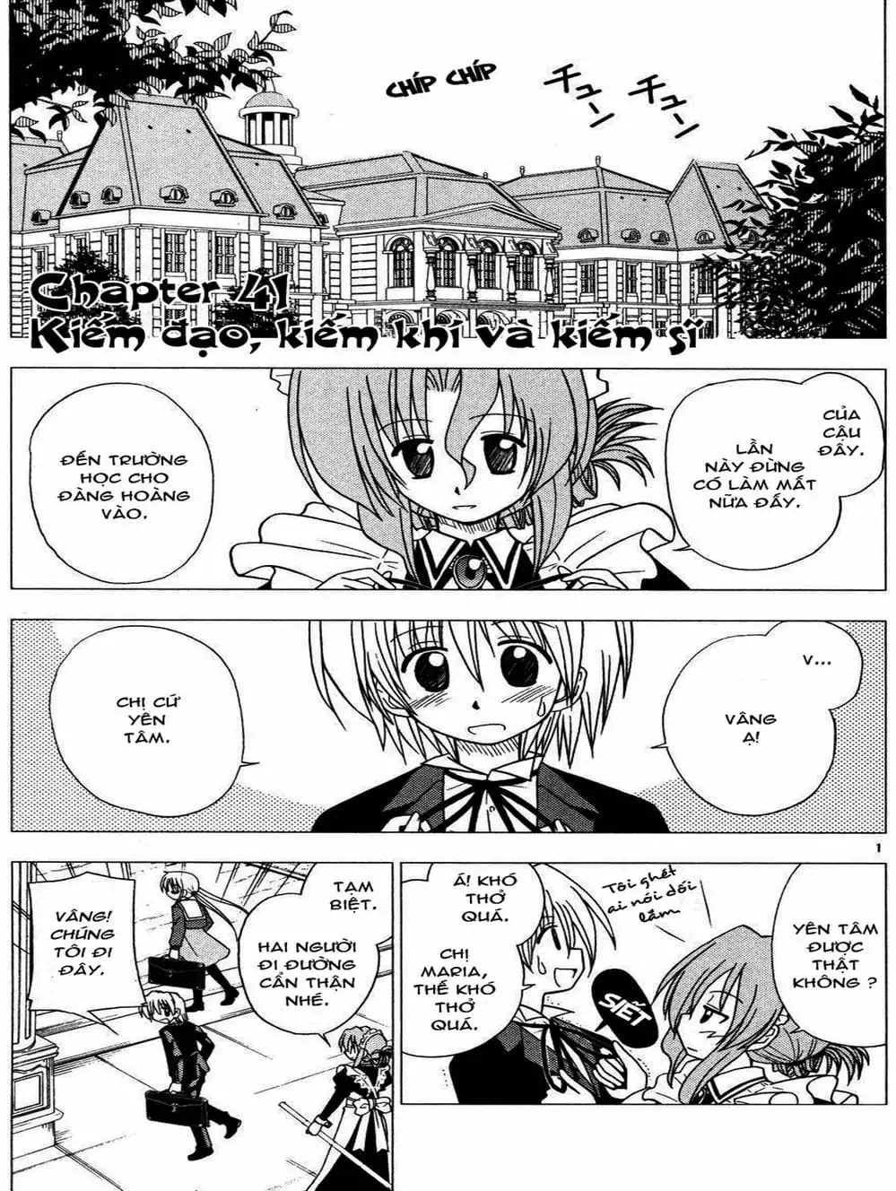 Truyện Tranh Chàng Quản Gia - Hayate No Gotoku trang 4