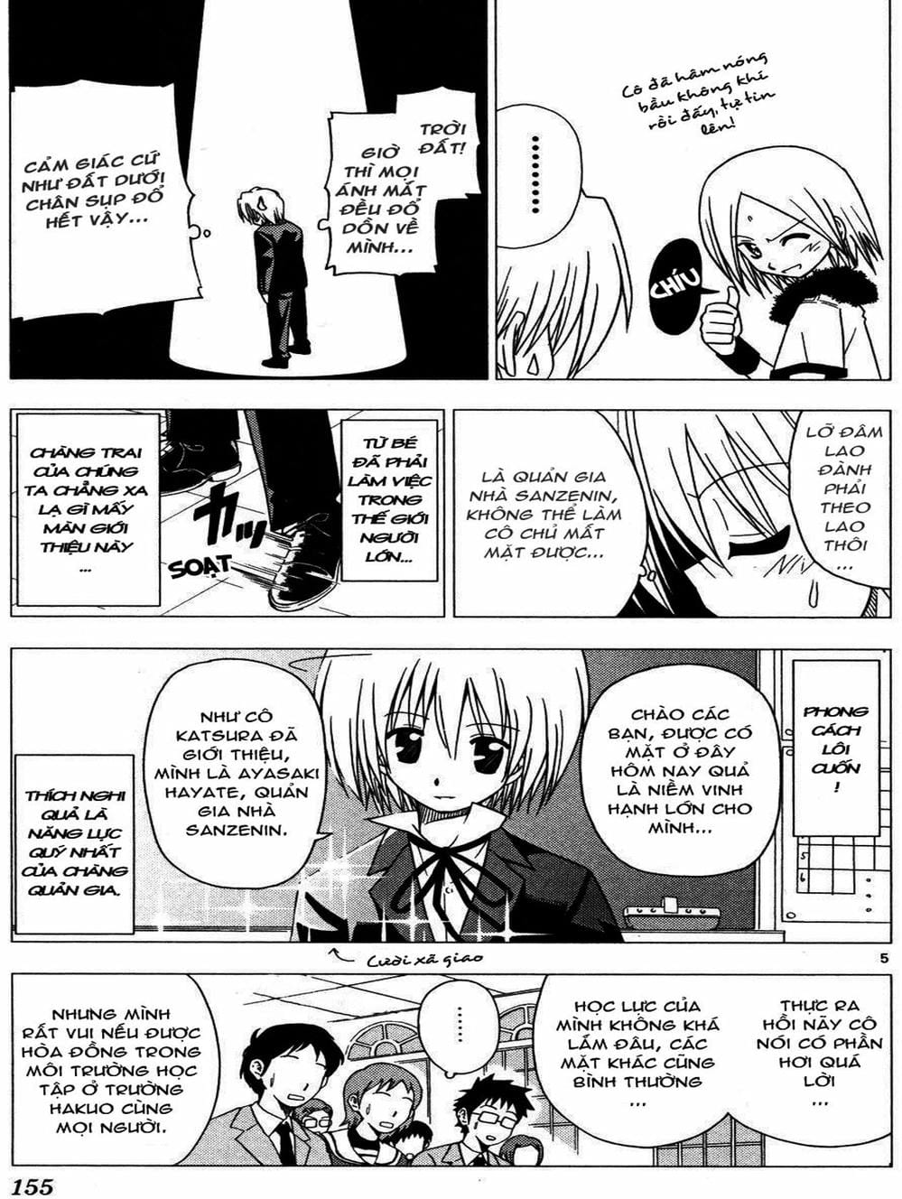 Truyện Tranh Chàng Quản Gia - Hayate No Gotoku trang 4