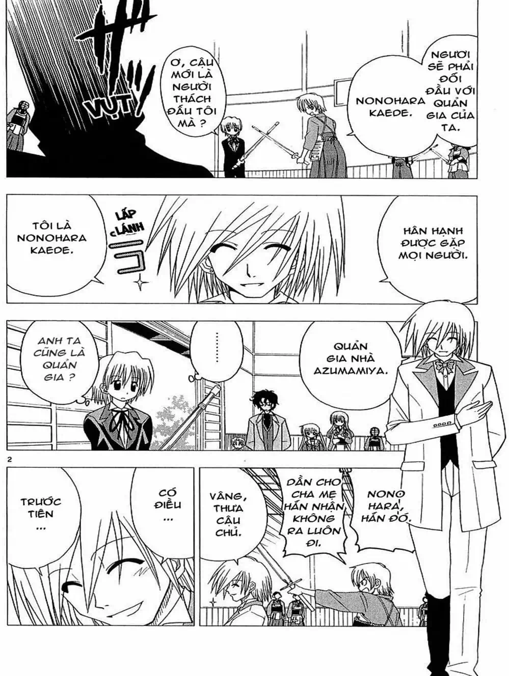 Truyện Tranh Chàng Quản Gia - Hayate No Gotoku trang 4