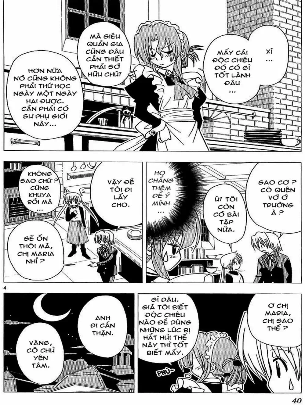 Truyện Tranh Chàng Quản Gia - Hayate No Gotoku trang 4