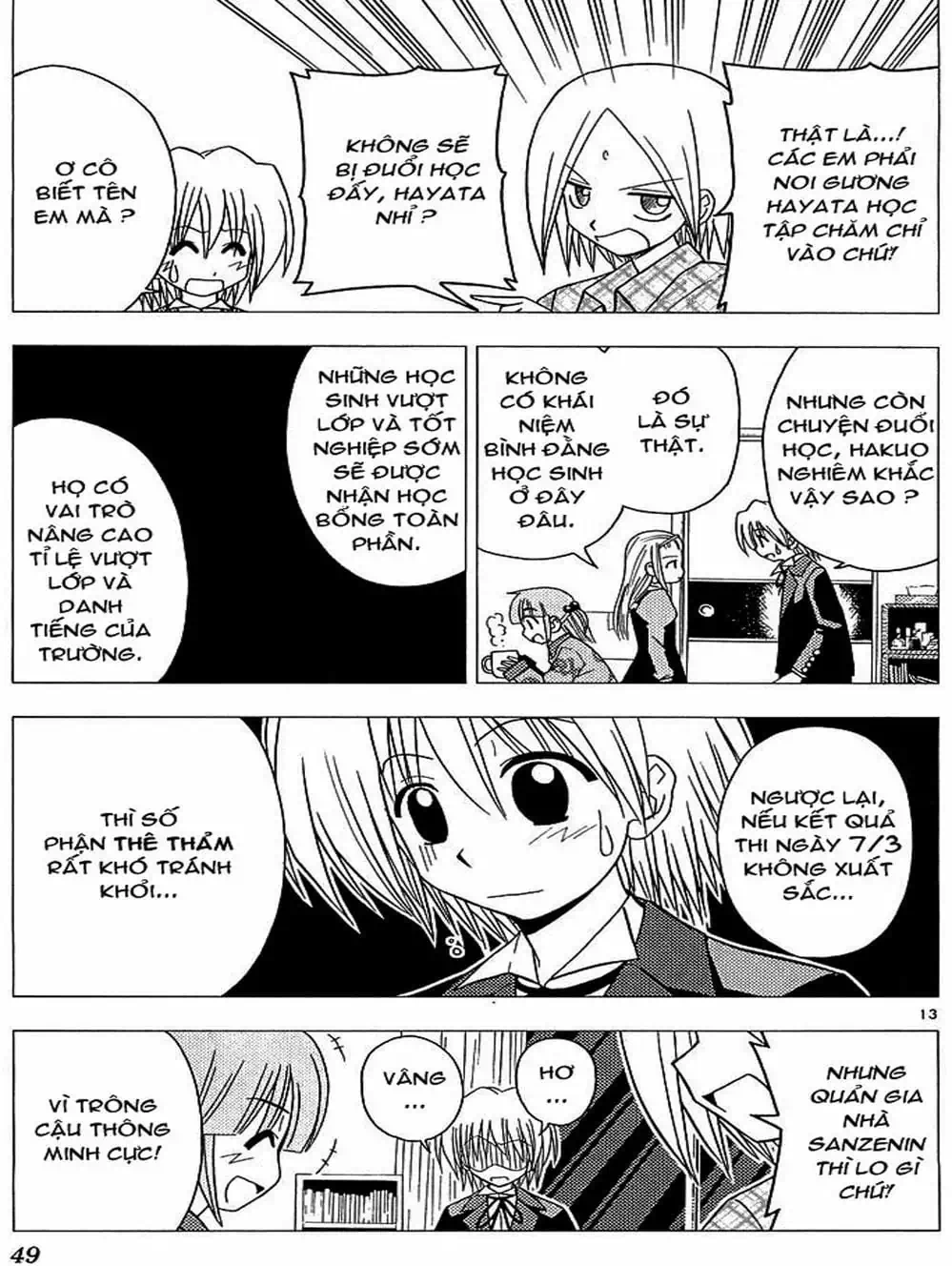 Truyện Tranh Chàng Quản Gia - Hayate No Gotoku trang 4