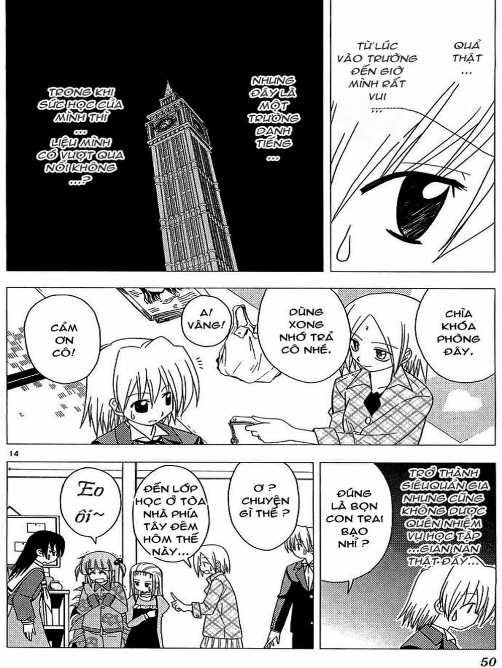 Truyện Tranh Chàng Quản Gia - Hayate No Gotoku trang 4