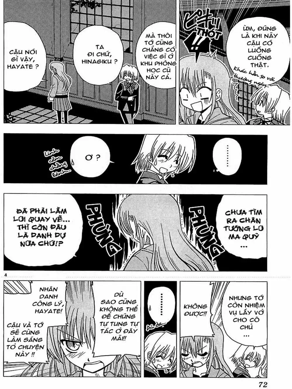 Truyện Tranh Chàng Quản Gia - Hayate No Gotoku trang 4