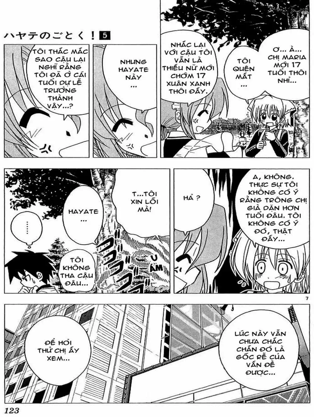 Truyện Tranh Chàng Quản Gia - Hayate No Gotoku trang 4