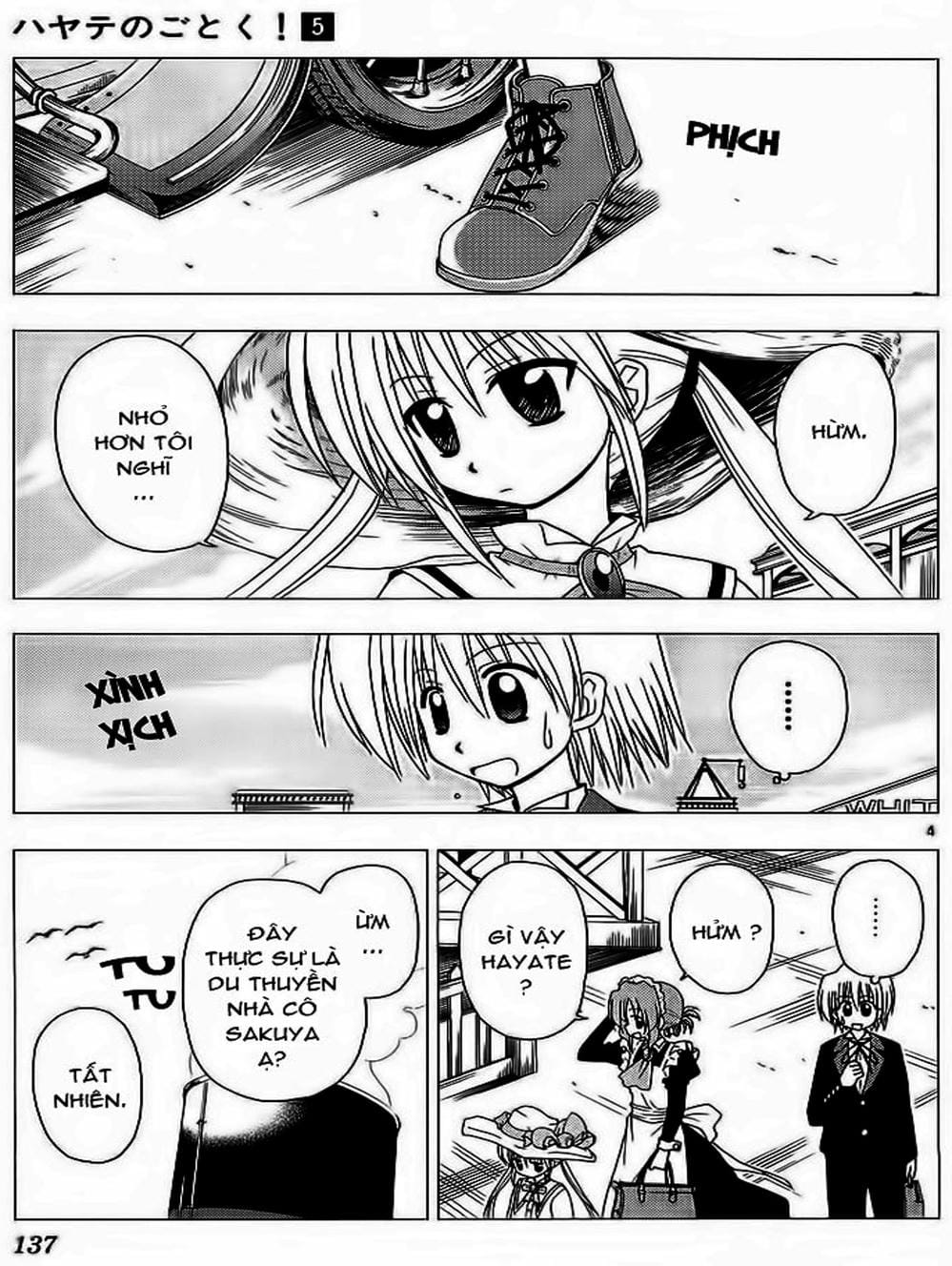 Truyện Tranh Chàng Quản Gia - Hayate No Gotoku trang 4