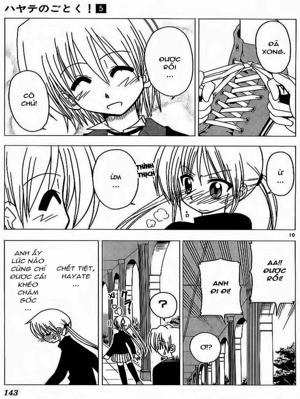 Truyện Tranh Chàng Quản Gia - Hayate No Gotoku trang 4