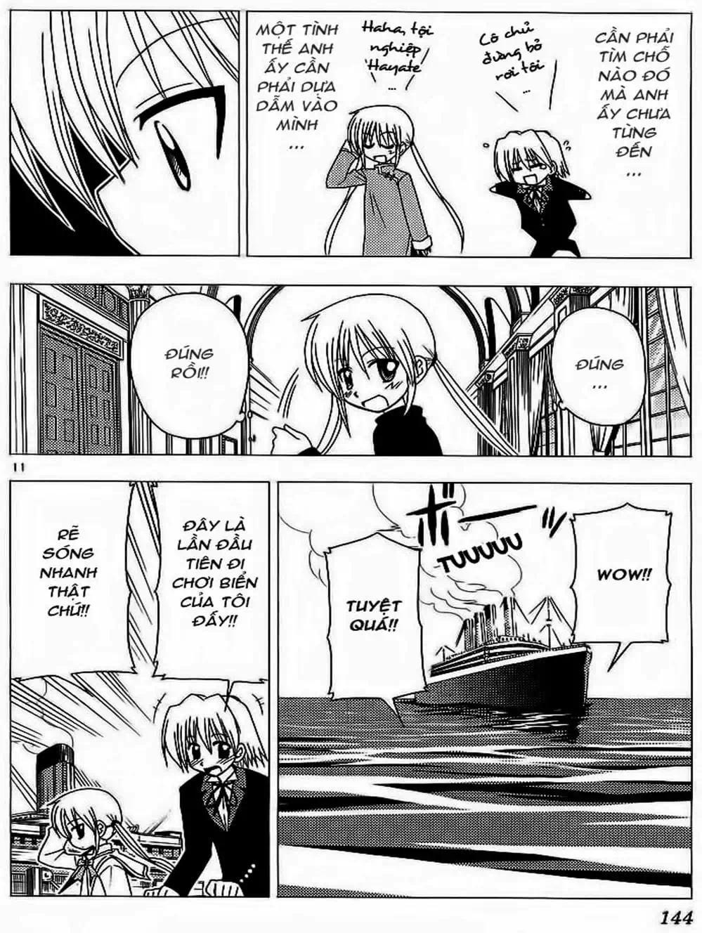 Truyện Tranh Chàng Quản Gia - Hayate No Gotoku trang 4