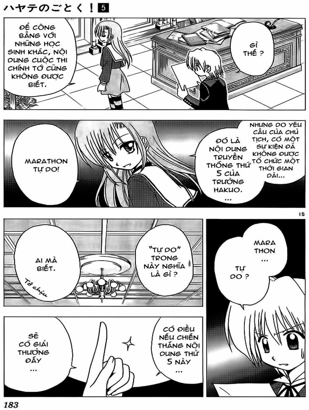 Truyện Tranh Chàng Quản Gia - Hayate No Gotoku trang 4