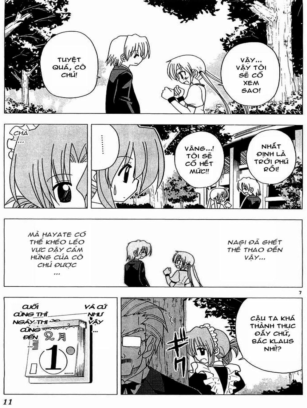 Truyện Tranh Chàng Quản Gia - Hayate No Gotoku trang 4