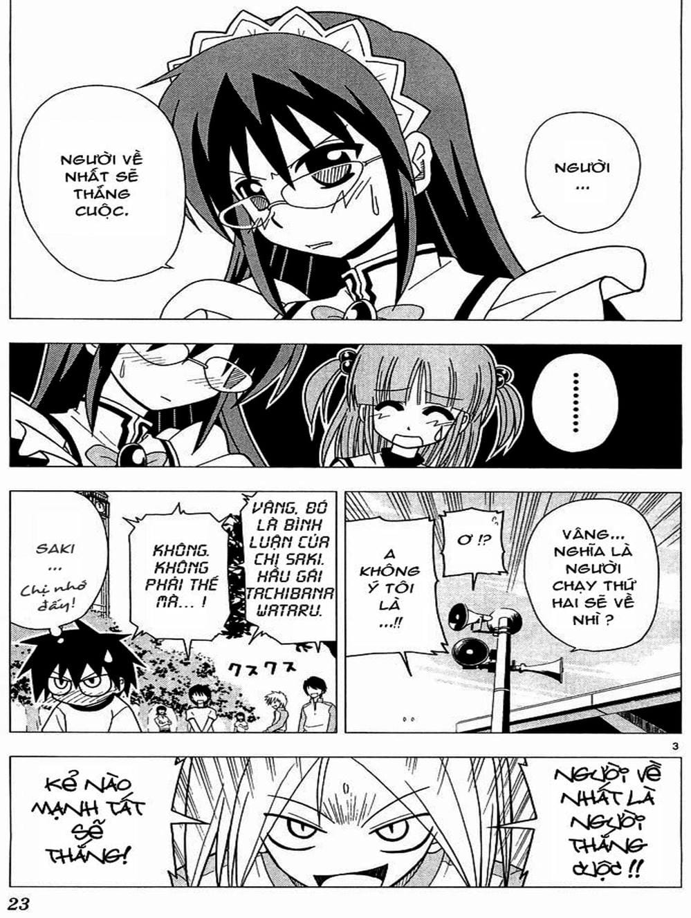 Truyện Tranh Chàng Quản Gia - Hayate No Gotoku trang 4