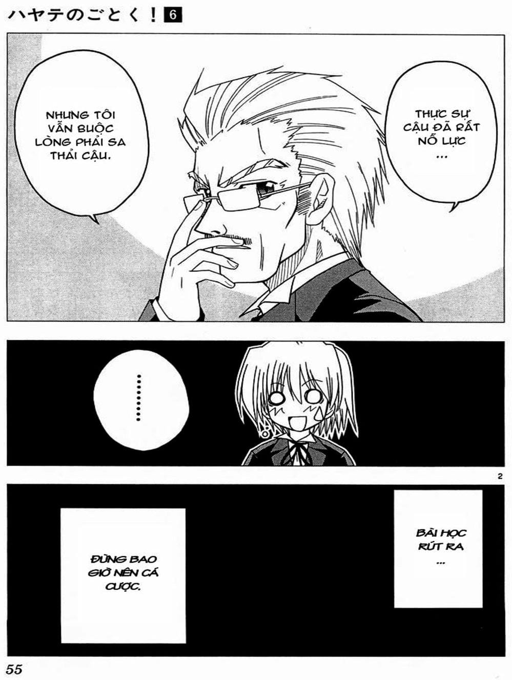 Truyện Tranh Chàng Quản Gia - Hayate No Gotoku trang 4