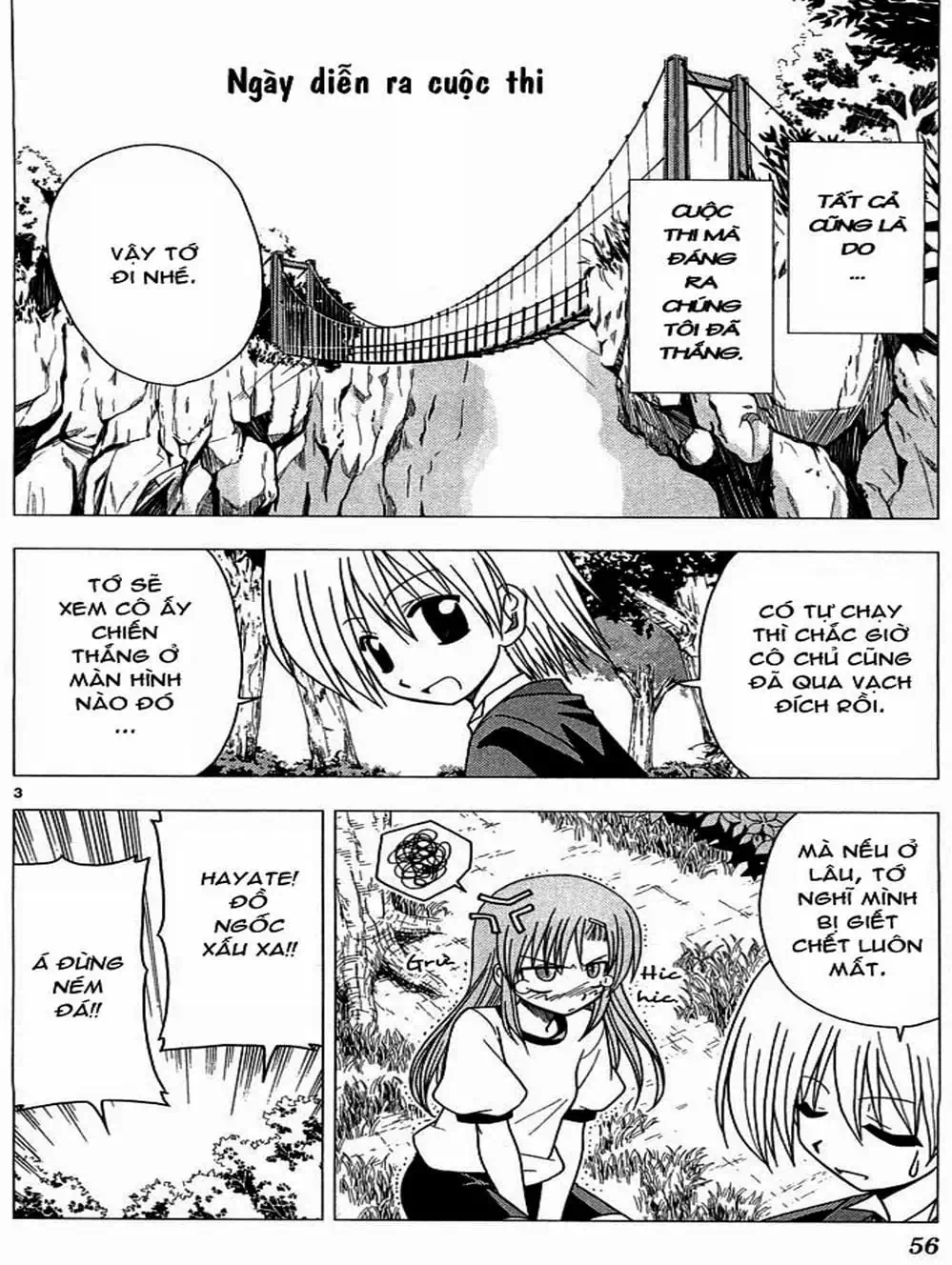 Truyện Tranh Chàng Quản Gia - Hayate No Gotoku trang 4