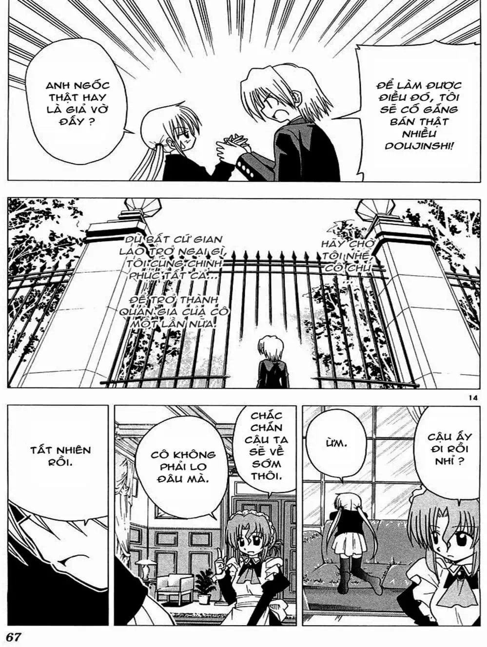 Truyện Tranh Chàng Quản Gia - Hayate No Gotoku trang 4