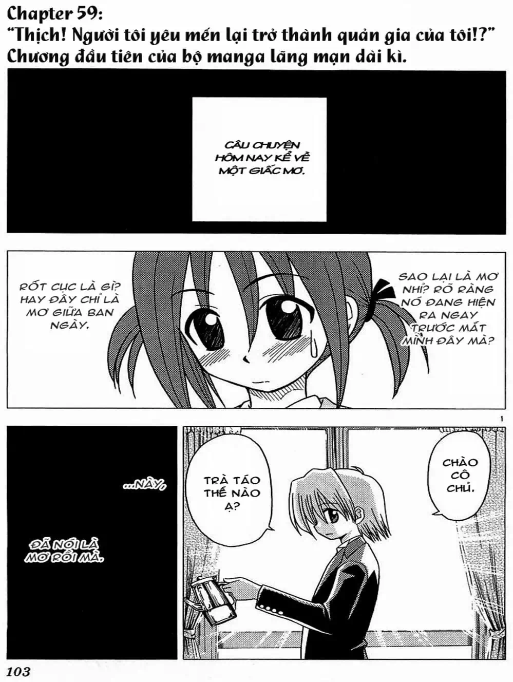 Truyện Tranh Chàng Quản Gia - Hayate No Gotoku trang 4