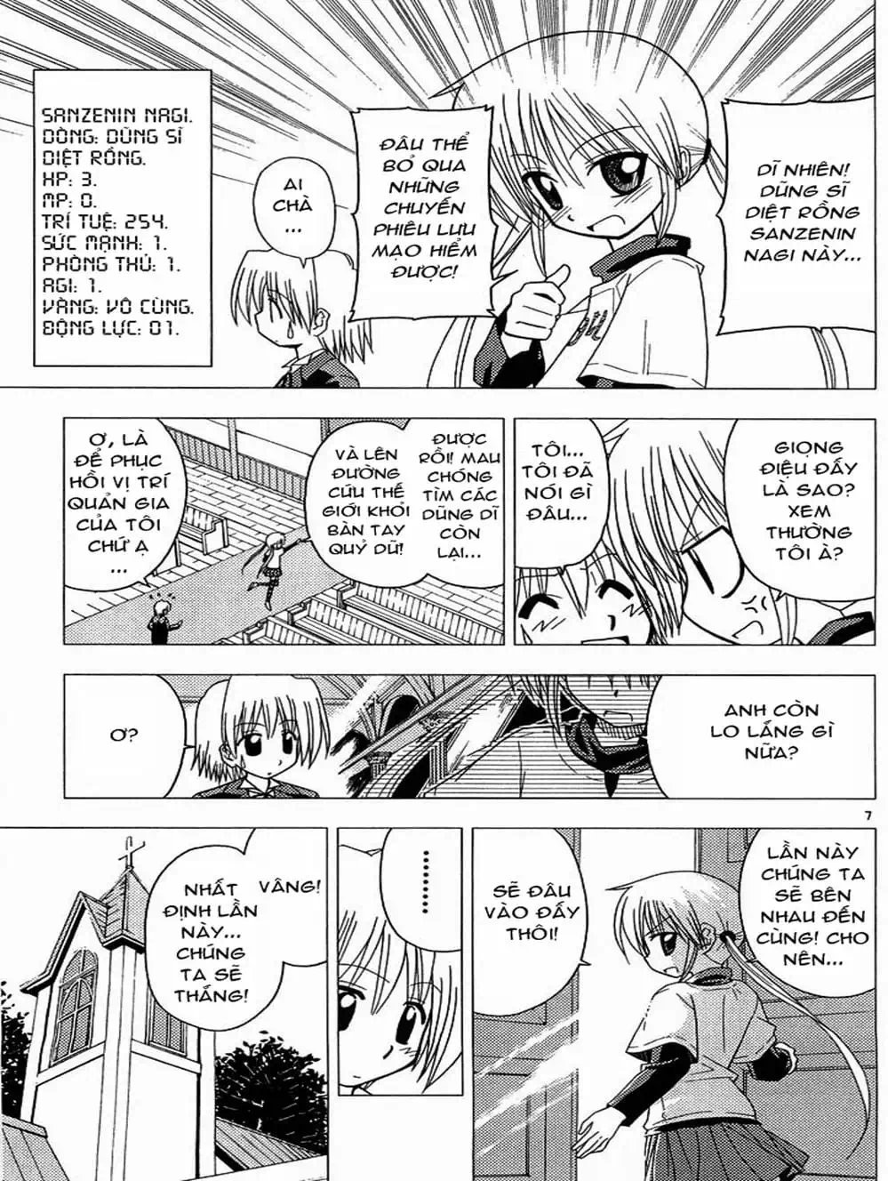 Truyện Tranh Chàng Quản Gia - Hayate No Gotoku trang 4