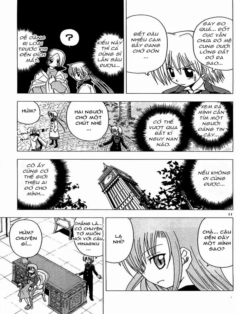 Truyện Tranh Chàng Quản Gia - Hayate No Gotoku trang 4