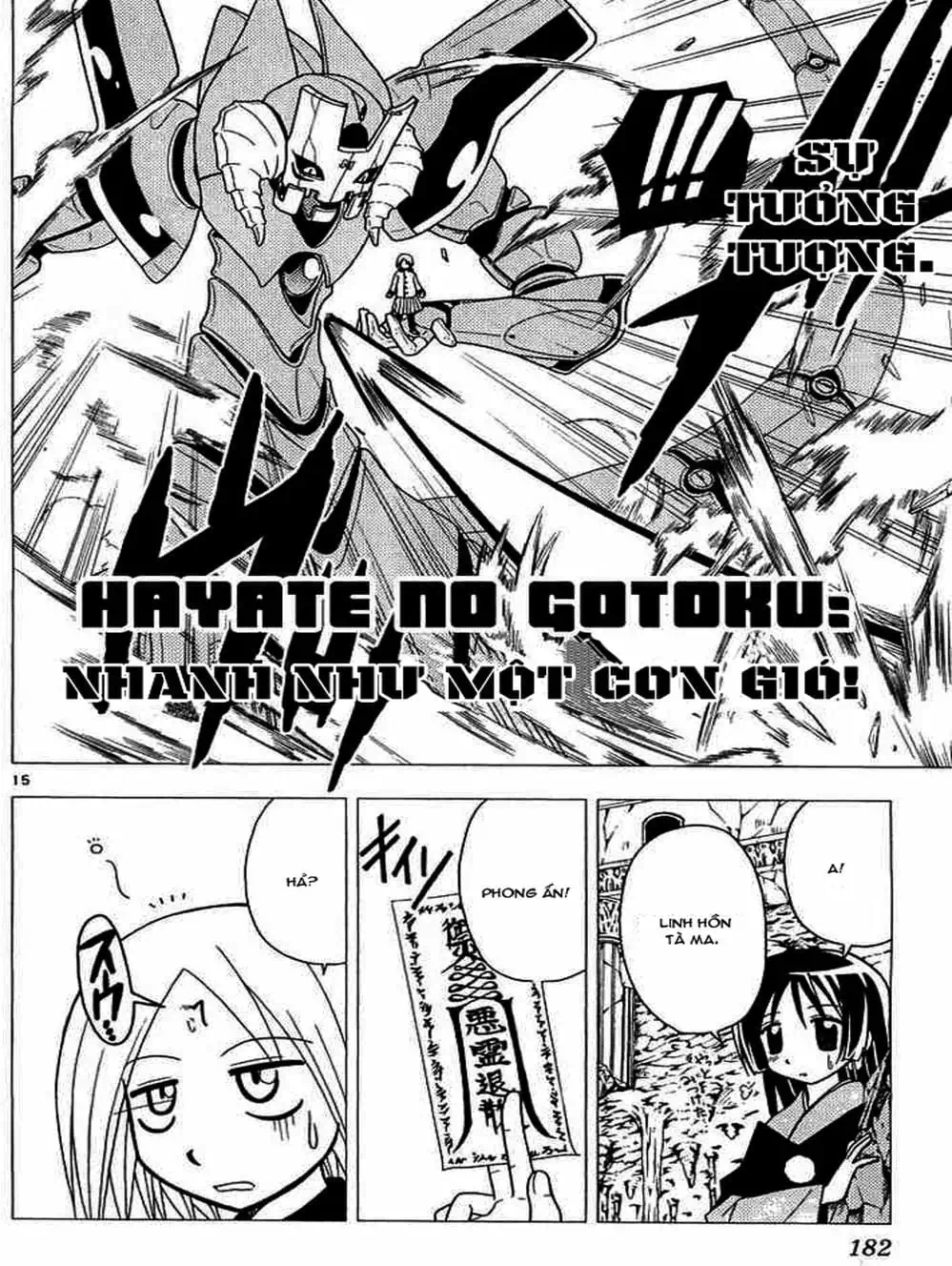 Truyện Tranh Chàng Quản Gia - Hayate No Gotoku trang 4