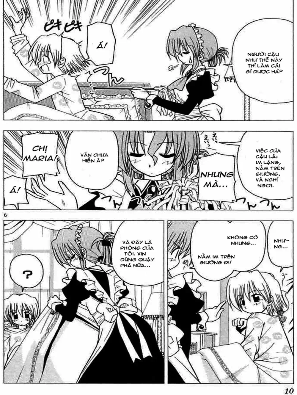 Truyện Tranh Chàng Quản Gia - Hayate No Gotoku trang 4