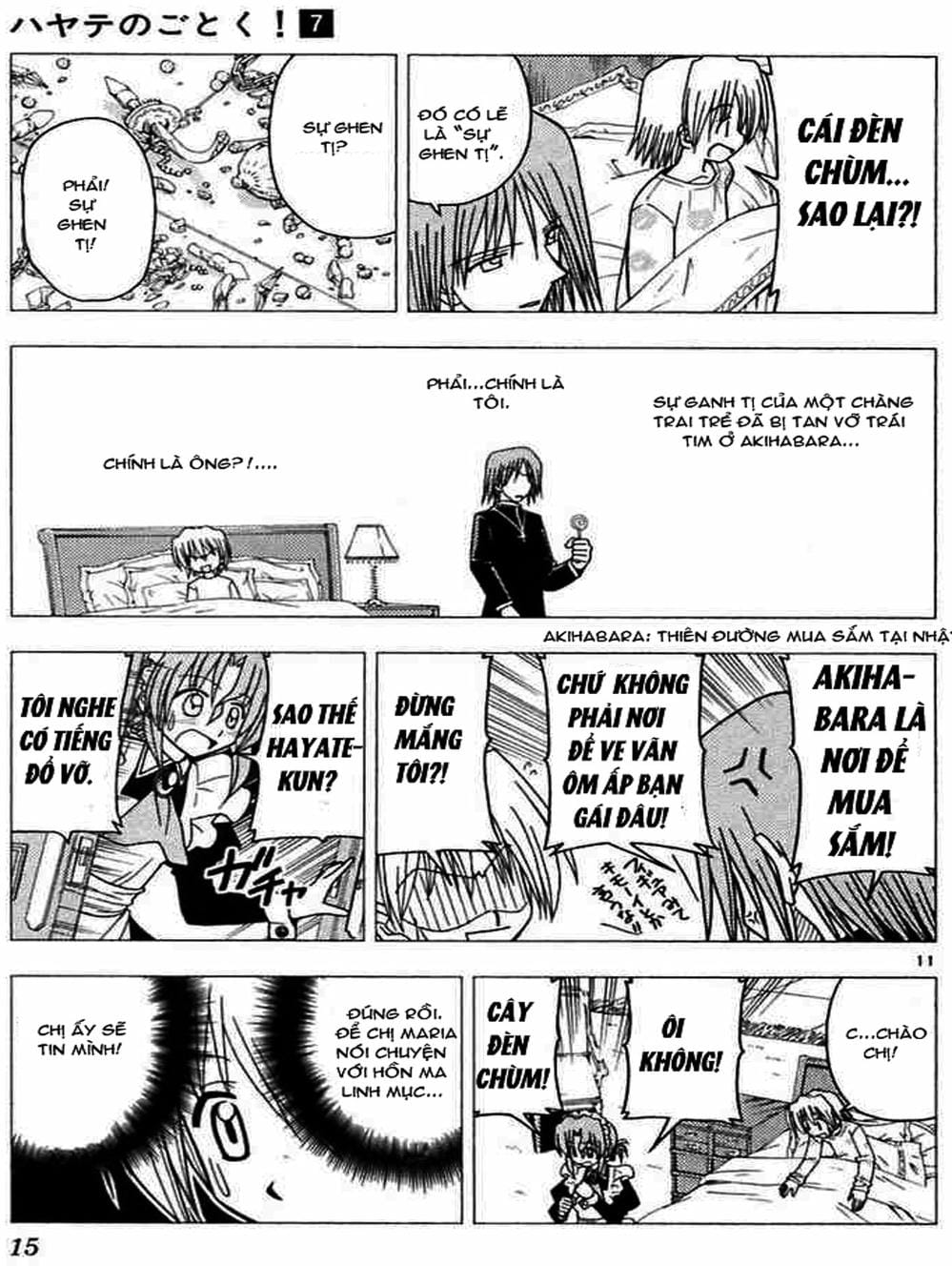 Truyện Tranh Chàng Quản Gia - Hayate No Gotoku trang 4