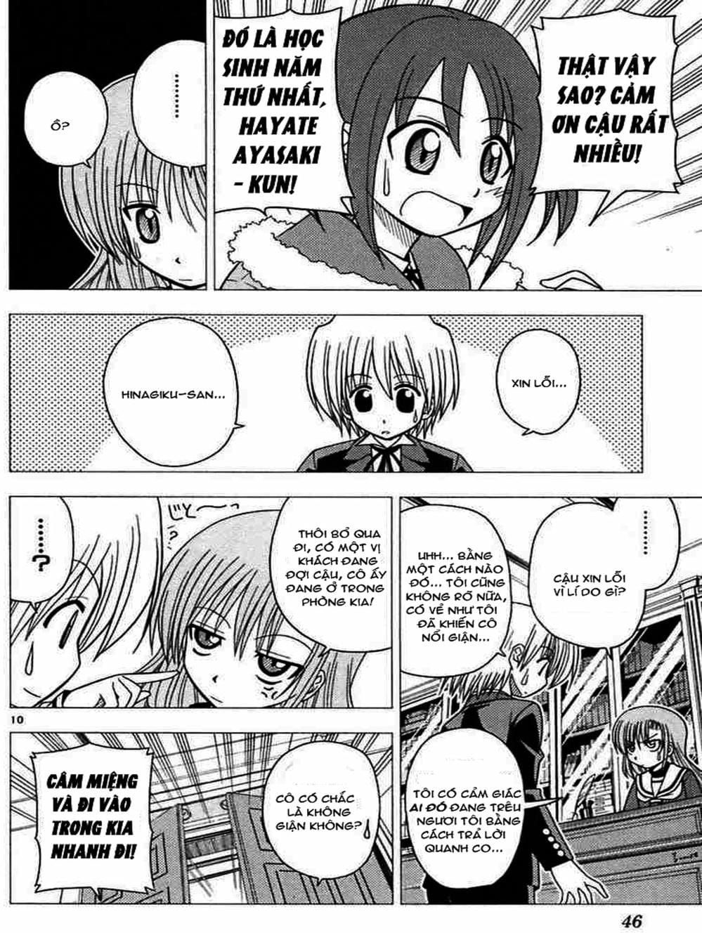 Truyện Tranh Chàng Quản Gia - Hayate No Gotoku trang 4