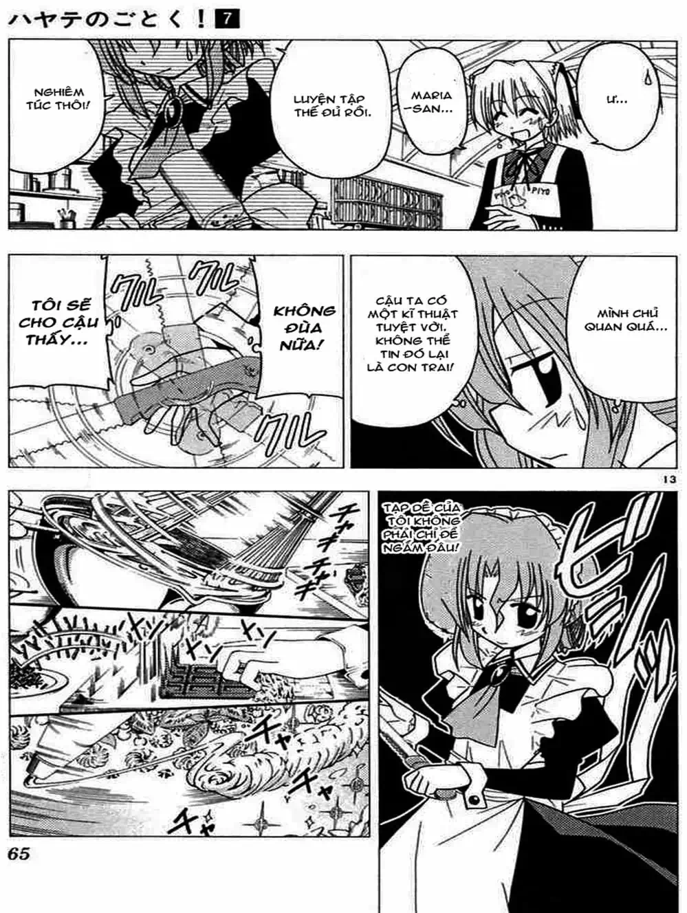 Truyện Tranh Chàng Quản Gia - Hayate No Gotoku trang 4