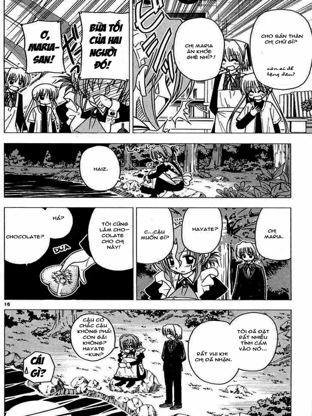 Truyện Tranh Chàng Quản Gia - Hayate No Gotoku trang 4