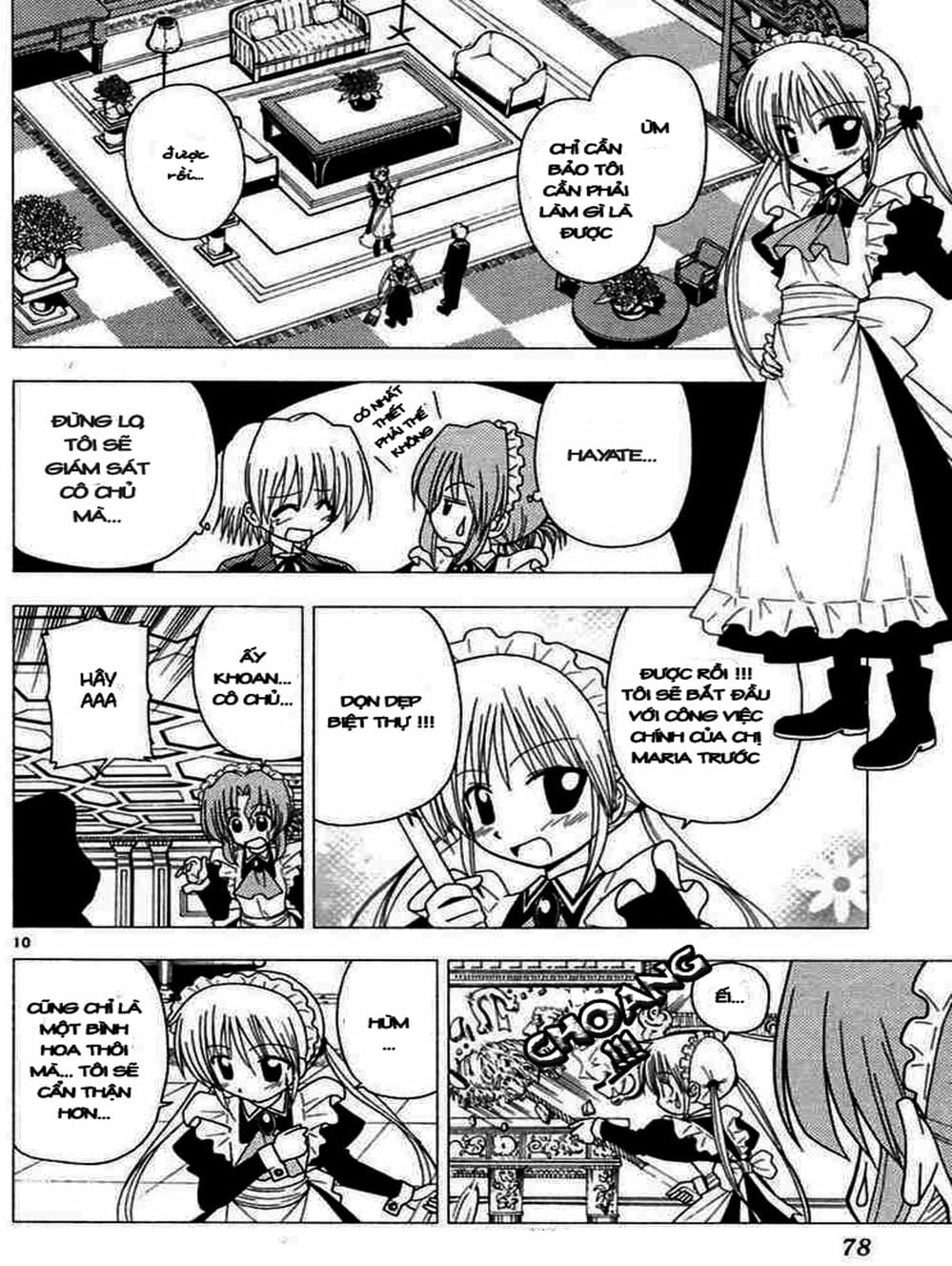 Truyện Tranh Chàng Quản Gia - Hayate No Gotoku trang 4